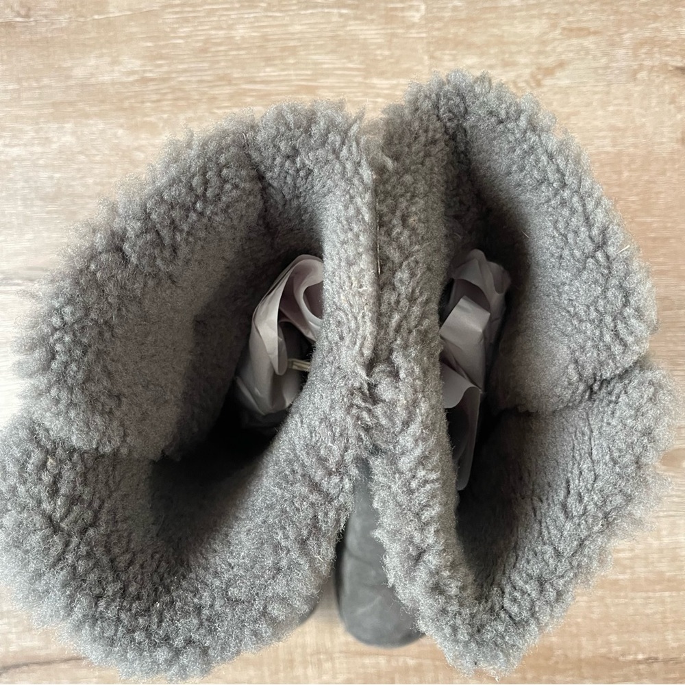 UGG Charcoal Buttoned Winter Boots - image 12